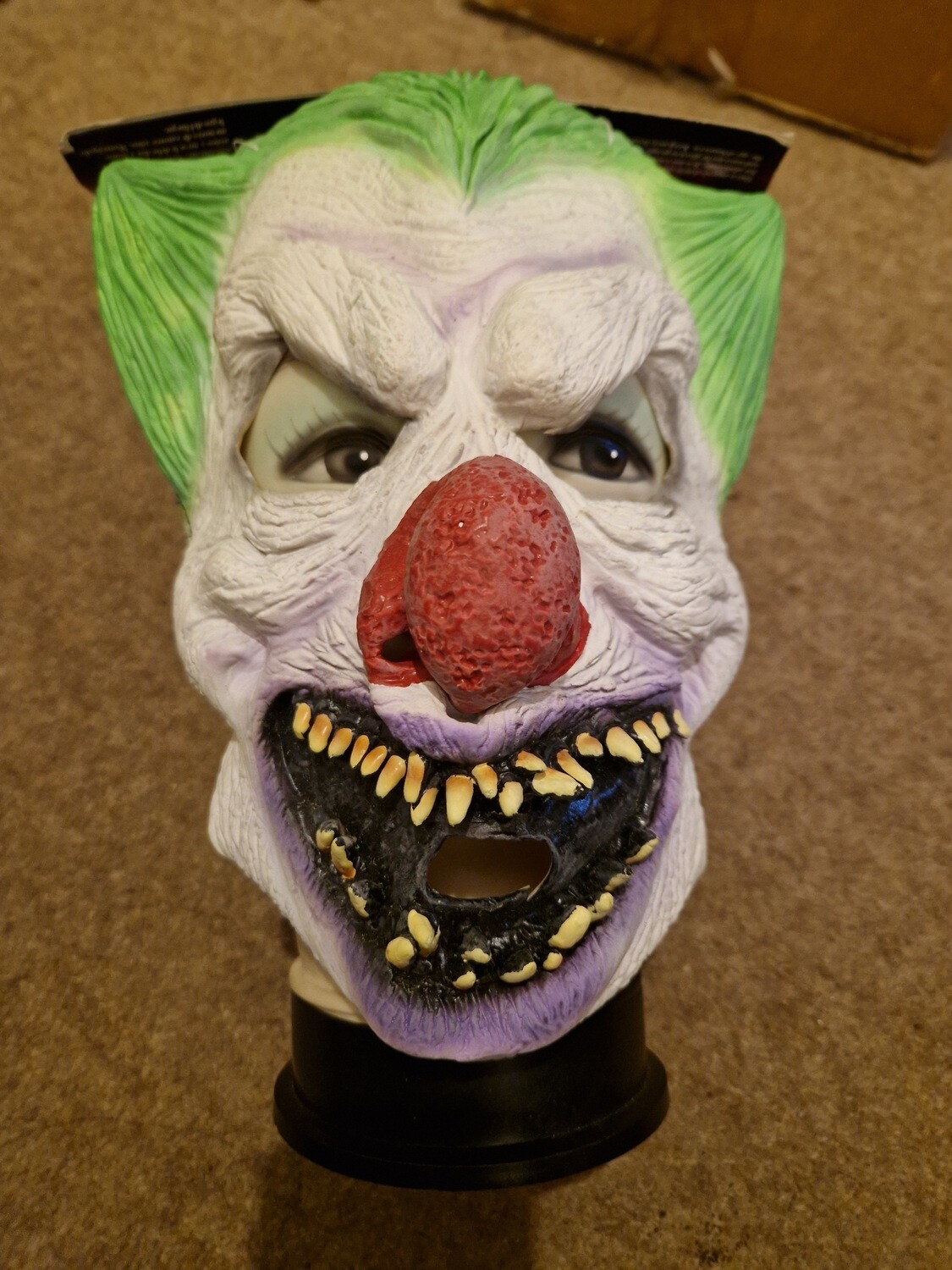 Vampire Joker Halloween Mask Adult (C22)