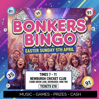 Bonkers Bingo Tickets