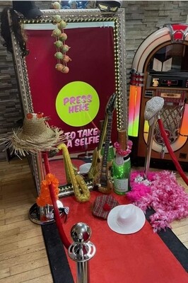 Magic Mirror photo booth 2 hour hire