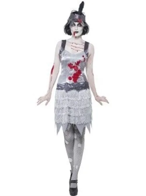 Zombie Flapper Dress S 8-10