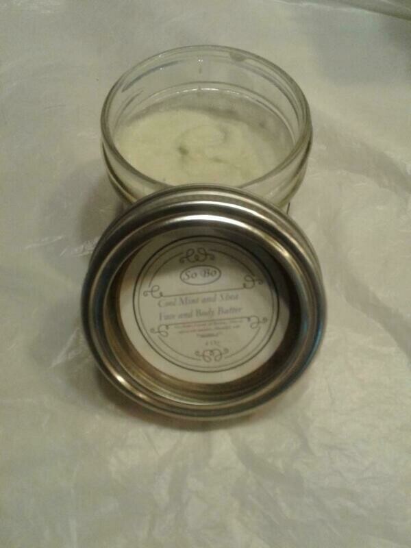 Face and Body Butter Cool Mint