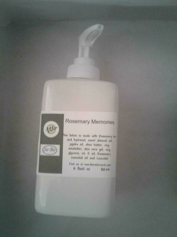 Lotion, Rosemary Memories