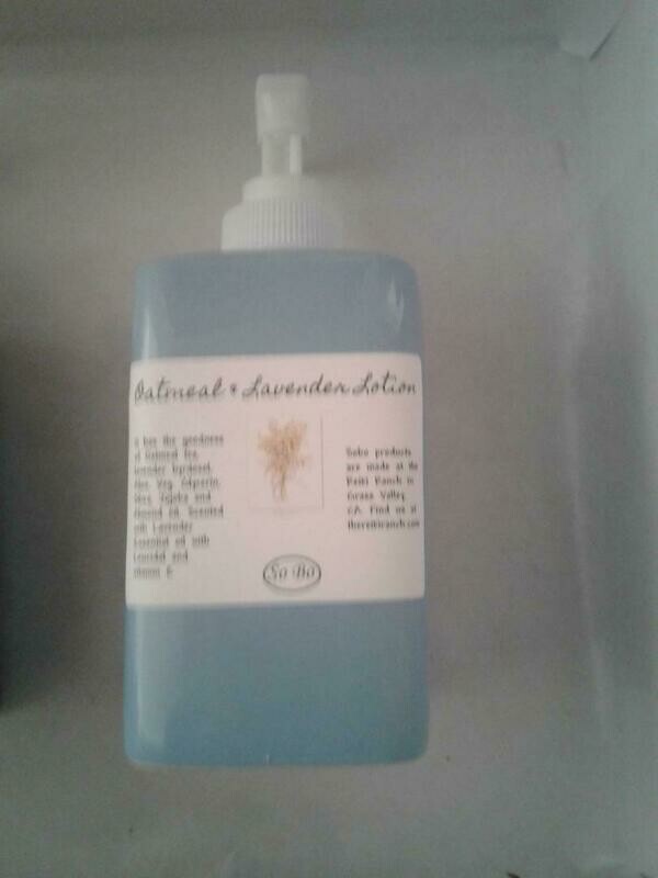 Lotion, Oatmeal Lavender