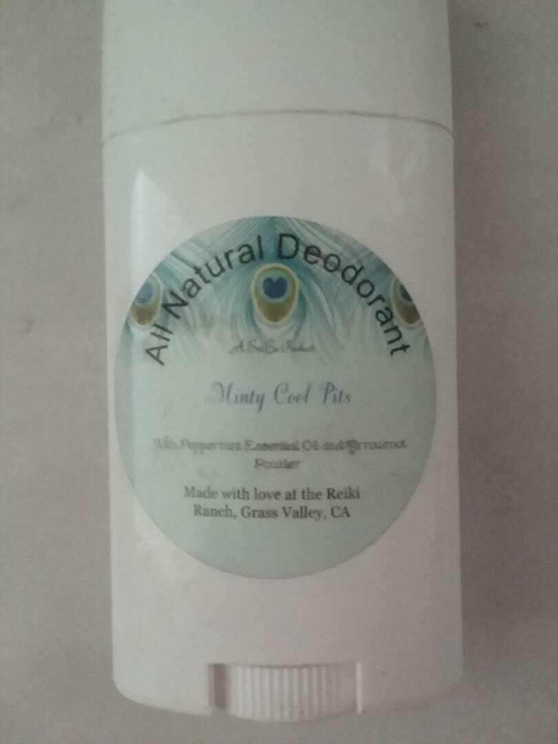 Natural Deodorant Minty Cool Pits