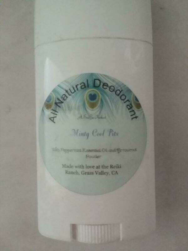 Natural Deodorant Minty Cool Pits