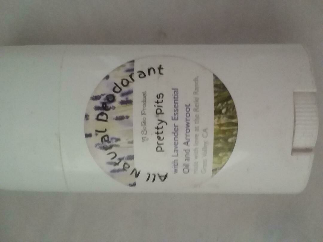 Natural deodorant Pretty Pits