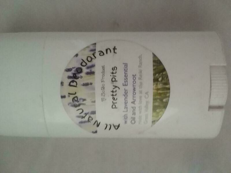 Natural deodorant Pretty Pits