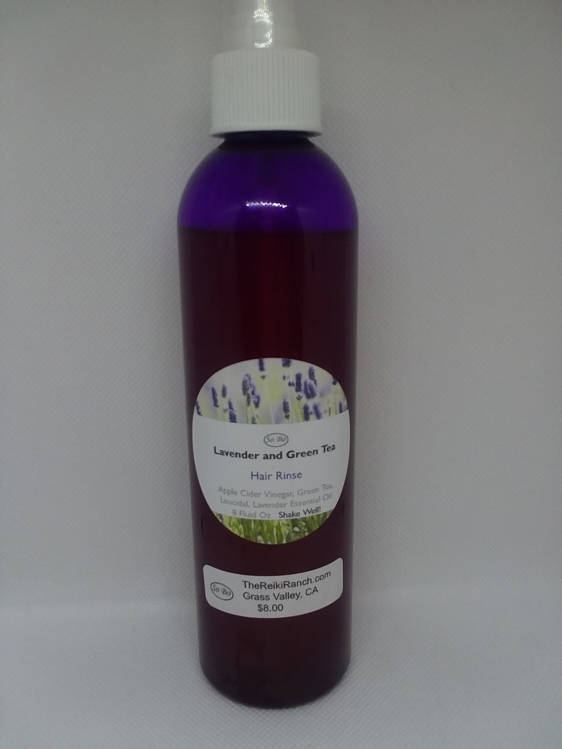 Lavender and Green Tea Hair Rinse