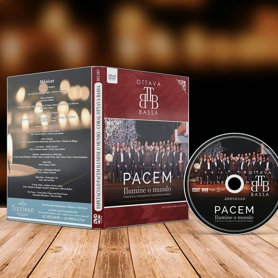 DVD - Espetáculo &quot;PACEM, Ilumine o Mundo&quot;