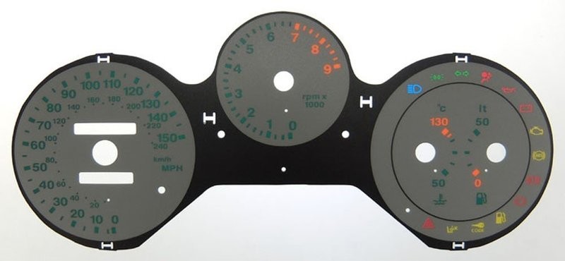 BARCHETTA MPH DIAL CONVERSION