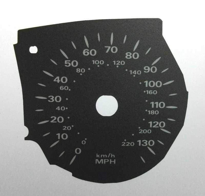 BRAVA / BRAVO MPH DIAL CONVERSION