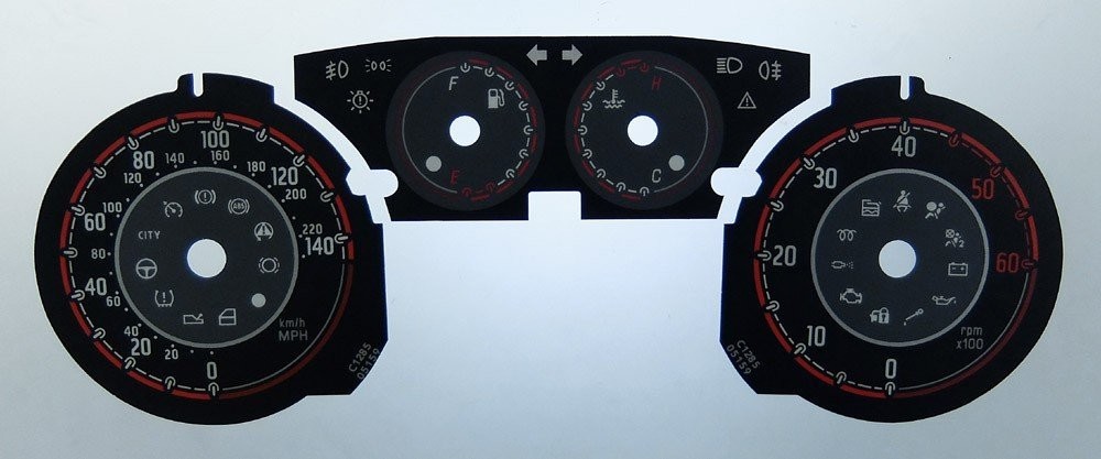 PUNTO EVO MPH DIAL CONVERSION