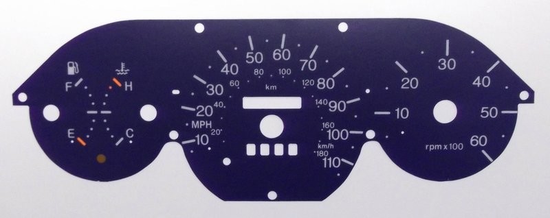 DUCATO MPH DIAL CONVERSION