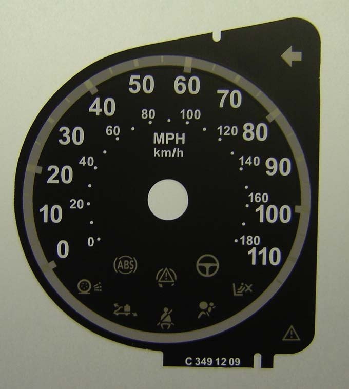 DUCATO MPH DIAL CONVERSION