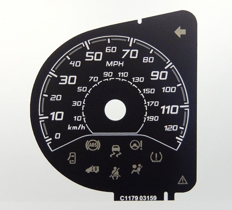DUCATO MANUAL MPH DIAL CONVERSION