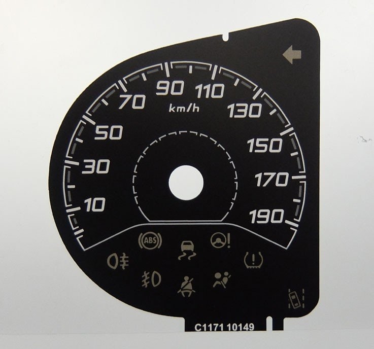 DUCATO AUTOMATIC KMH DIAL CONVERSION