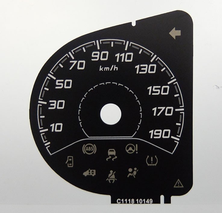 DUCATO MANUAL KMH DIAL CONVERSION