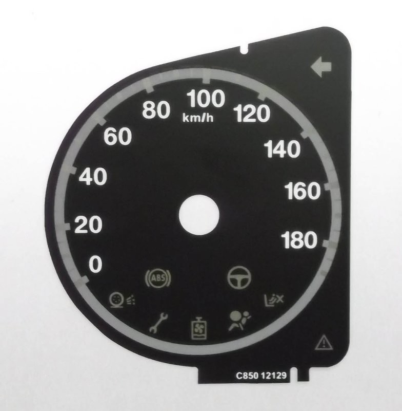 DUCATO KMH DIAL CONVERSION