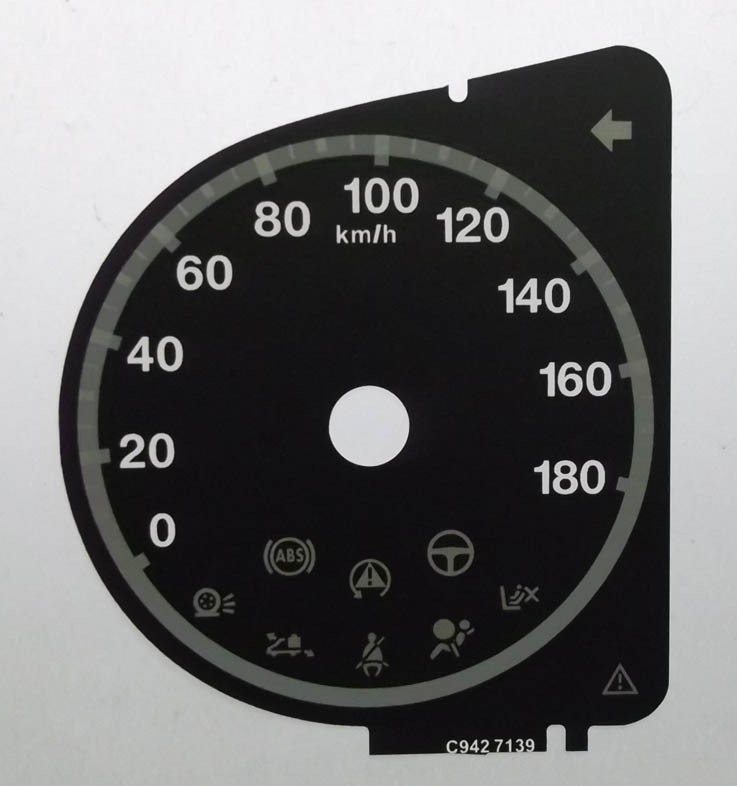 DUCATO KMH DIAL CONVERSION