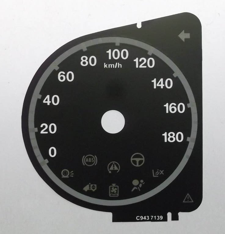 DUCATO KMH DIAL CONVERSION