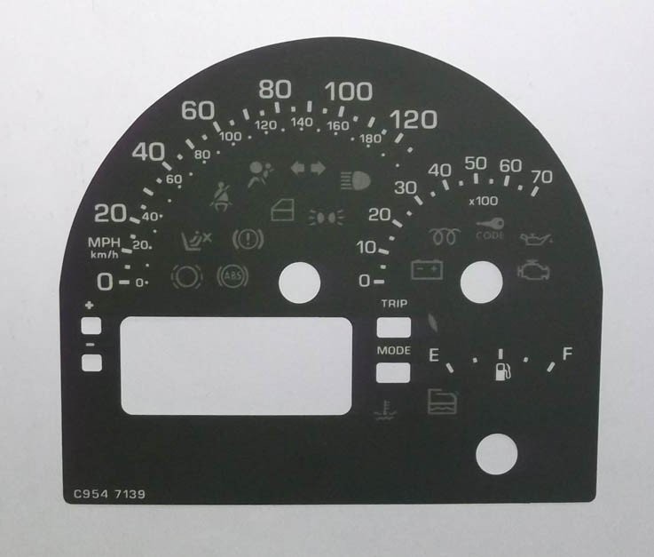 MULTIPLA MPH DIAL CONVERSION