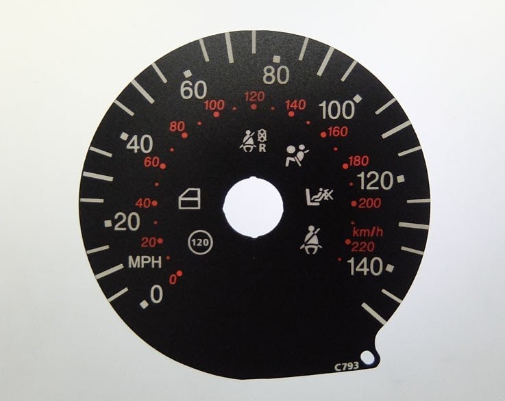 STILO MPH DIAL CONVERSION