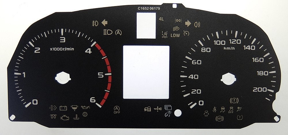 FULLBACK KMH DIAL CONVERSION