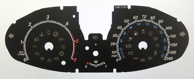 B-MAX DIESEL MPH DIAL CONVERSION