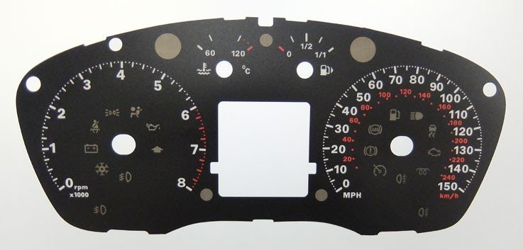 FOCUS / C-MAX PETROL MPH DIAL CONVERSION