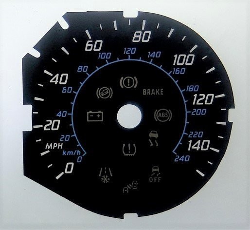 FOCUS / C-MAX MPH DIAL CONVERSION