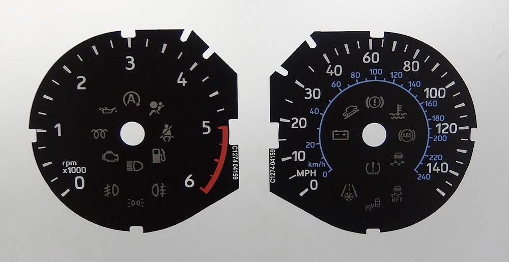 FOCUS / C-MAX MPH DIAL CONVERSION