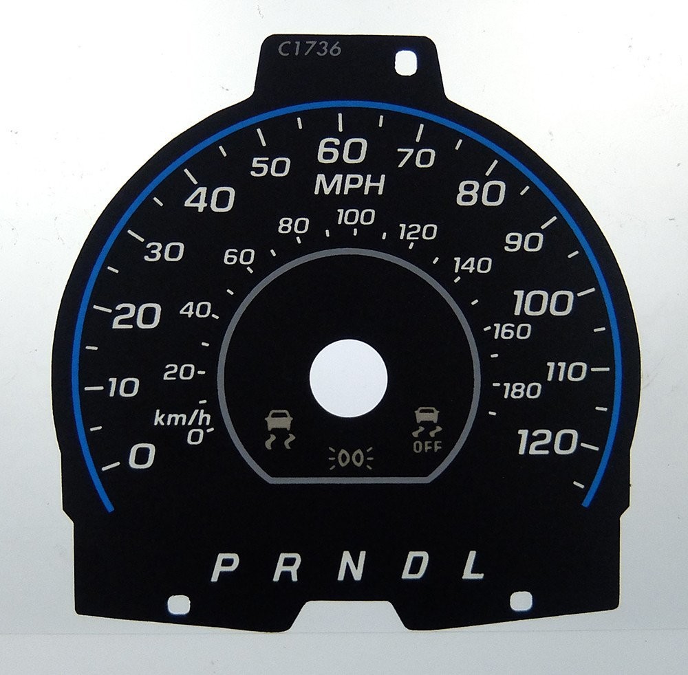 C-MAX HYBRID MPH DIAL CONVERSION