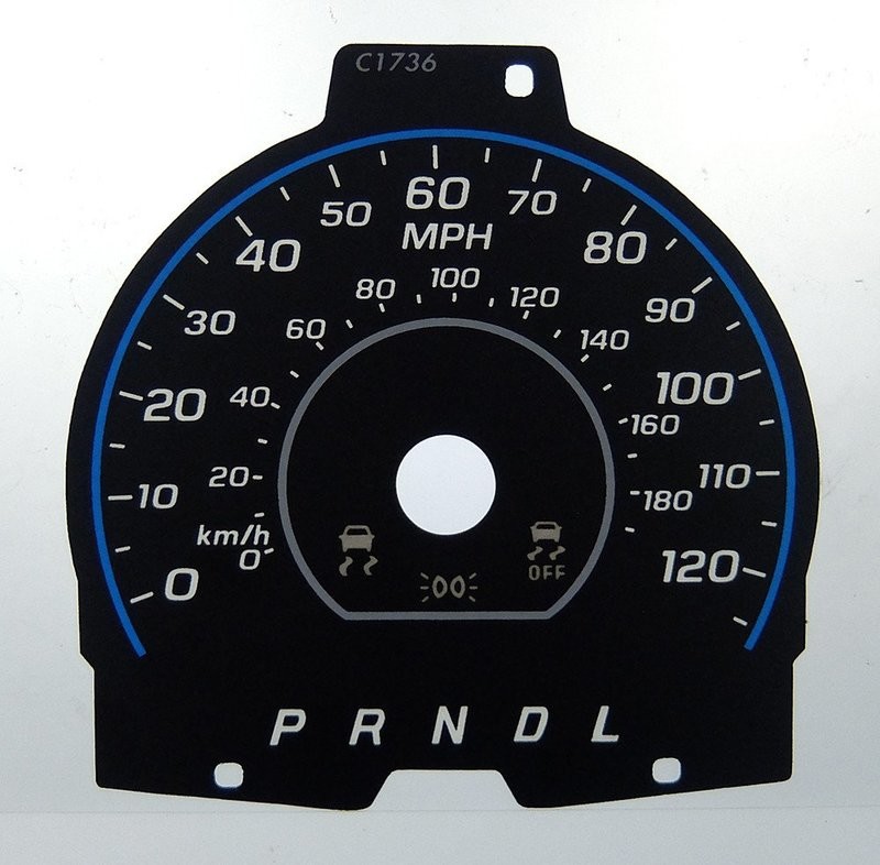C-MAX HYBRID MPH DIAL CONVERSION