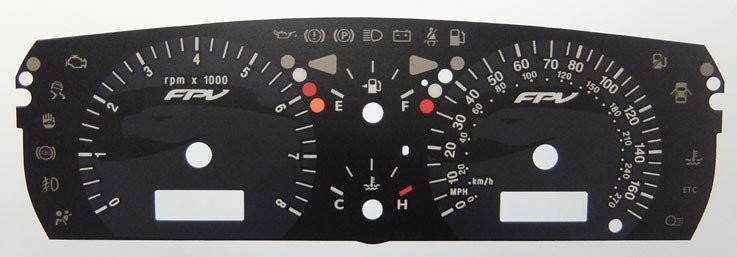 FALCON MPH DIAL CONVERSION