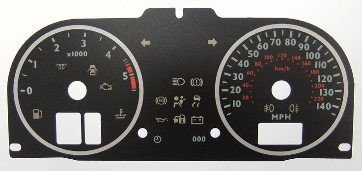 FIESTA DIESEL MPH DIAL CONVERSION