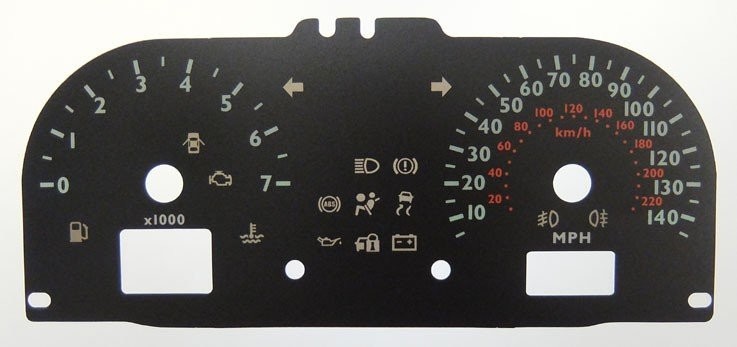 FIESTA PETROL MPH DIAL CONVERSION