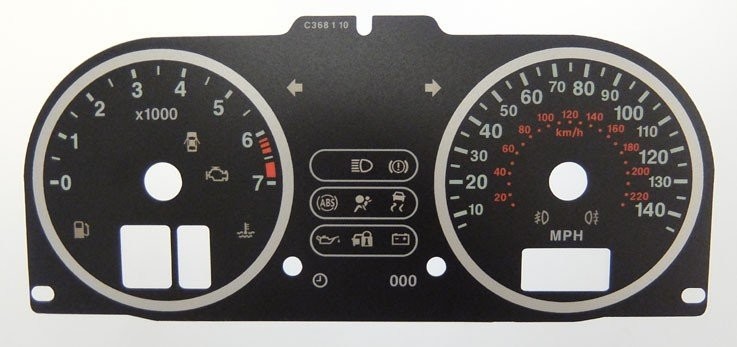 FIESTA PETROL MPH DIAL CONVERSION