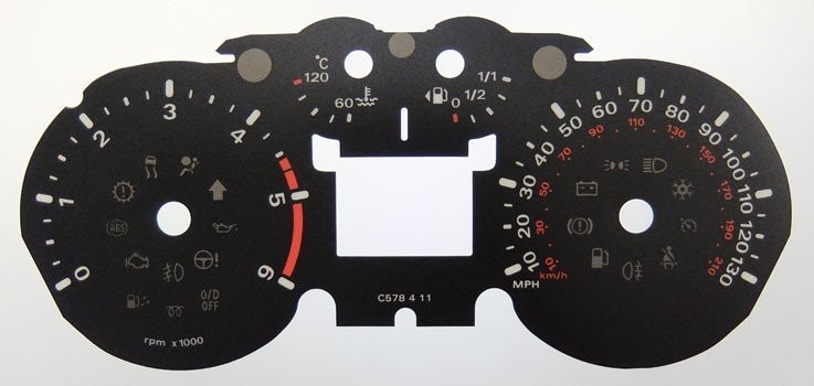 FIESTA DIESEL MPH DIAL CONVERSION