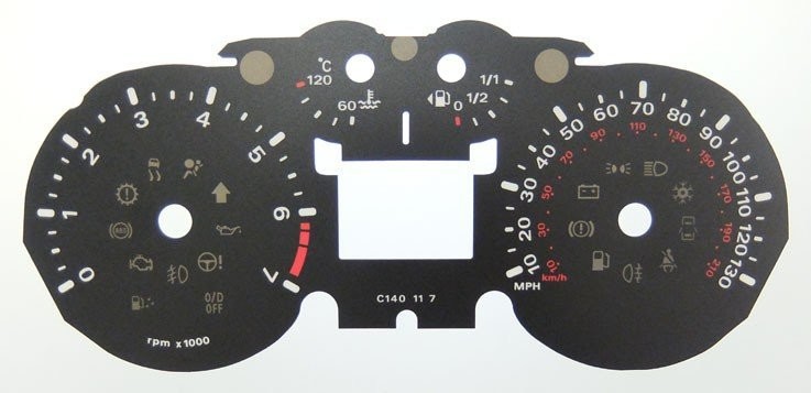 FIESTA PETROL MPH DIAL CONVERSION