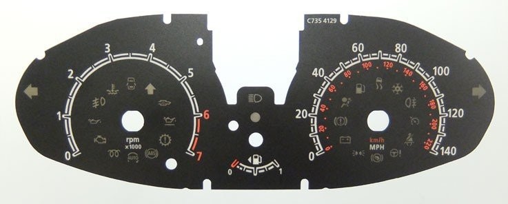 FIESTA PETROL MPH DIAL CONVERSION