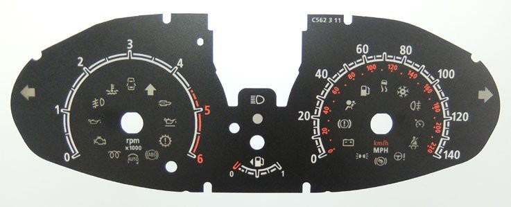 FIESTA DIESEL MPH DIAL CONVERSION