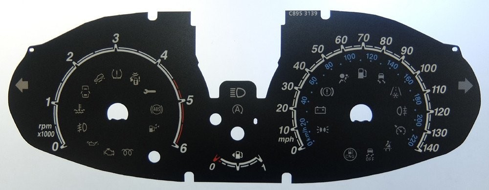 FIESTA DIESEL MPH DIAL CONVERSION