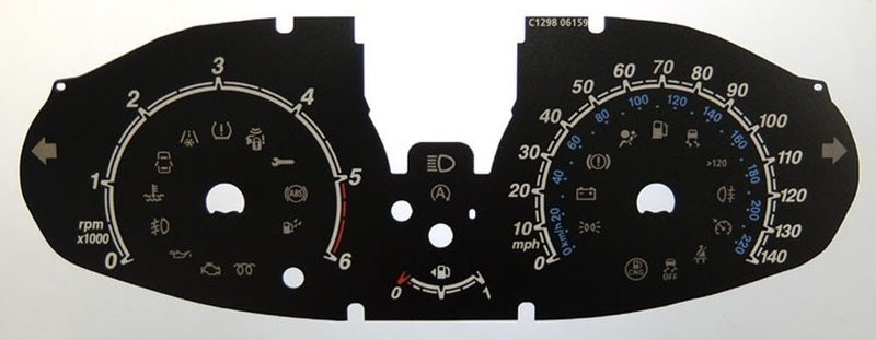 FIESTA DIESEL MPH DIAL CONVERSION