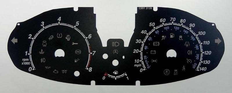 FIESTA PETROL MPH DIAL CONVERSION