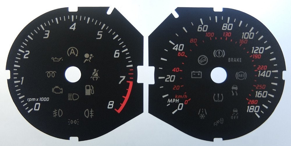 FOCUS ST MPH DIAL CONVERSION