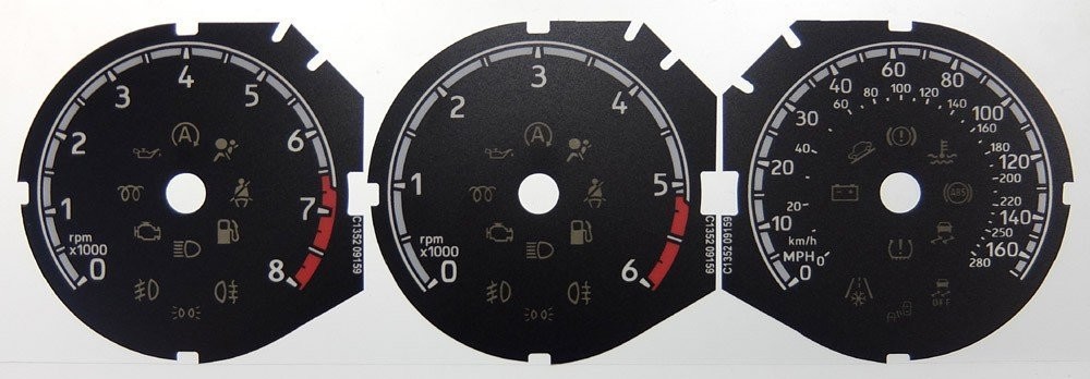 FOCUS ST MPH DIAL CONVERSION