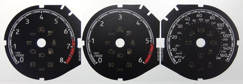FOCUS ST MPH DIAL CONVERSION
