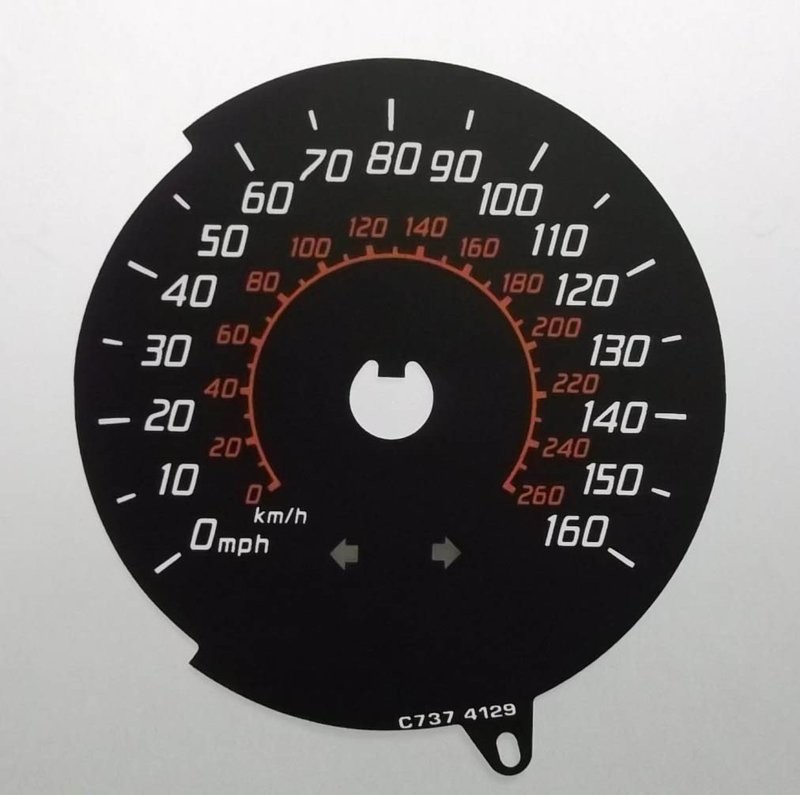 MONDEO MPH DIAL CONVERSION