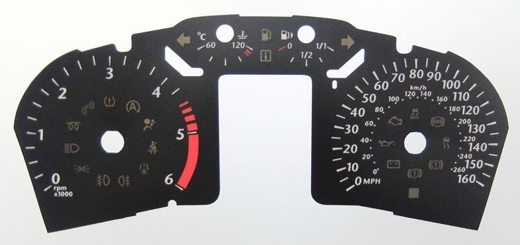 MONDEO DIESEL MPH DIAL CONVERSION