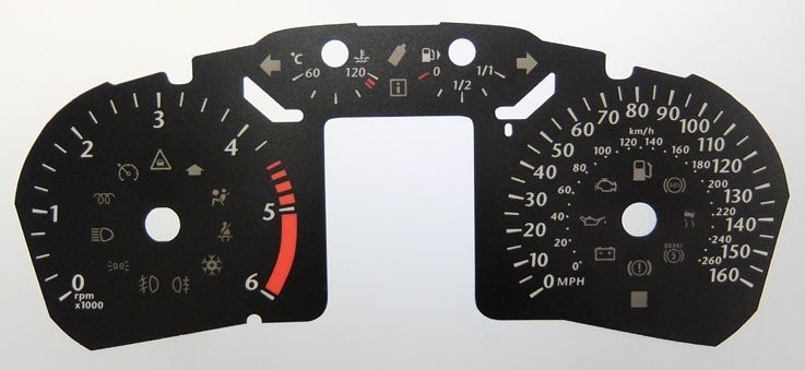 MONDEO DIESEL MPH DIAL CONVERSION